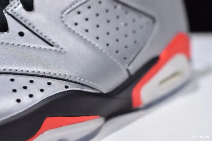 One Kick Reflective 6 CI4072-001 Jordan Air Infrared 3M JSP 0624